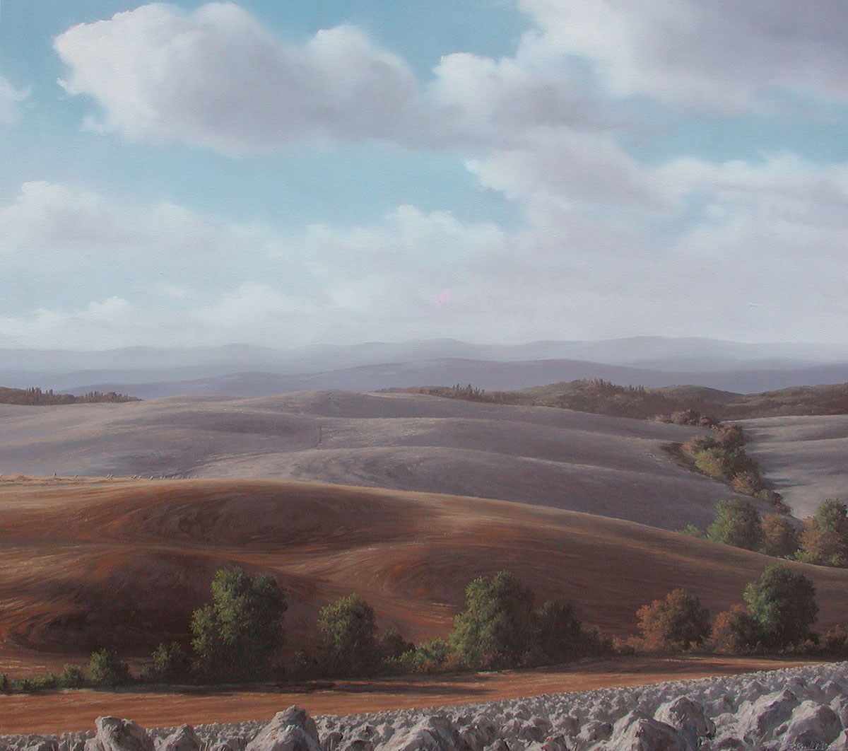 Renzo Regoli R1.1058 Fine settembre 70×80 cm