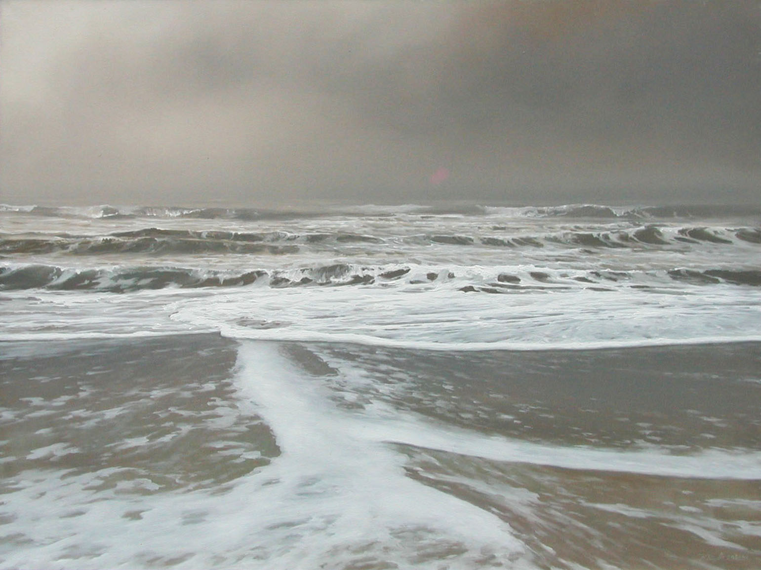 Renzo Regoli R1.1102 Ancora verso il mare 60×80 cm