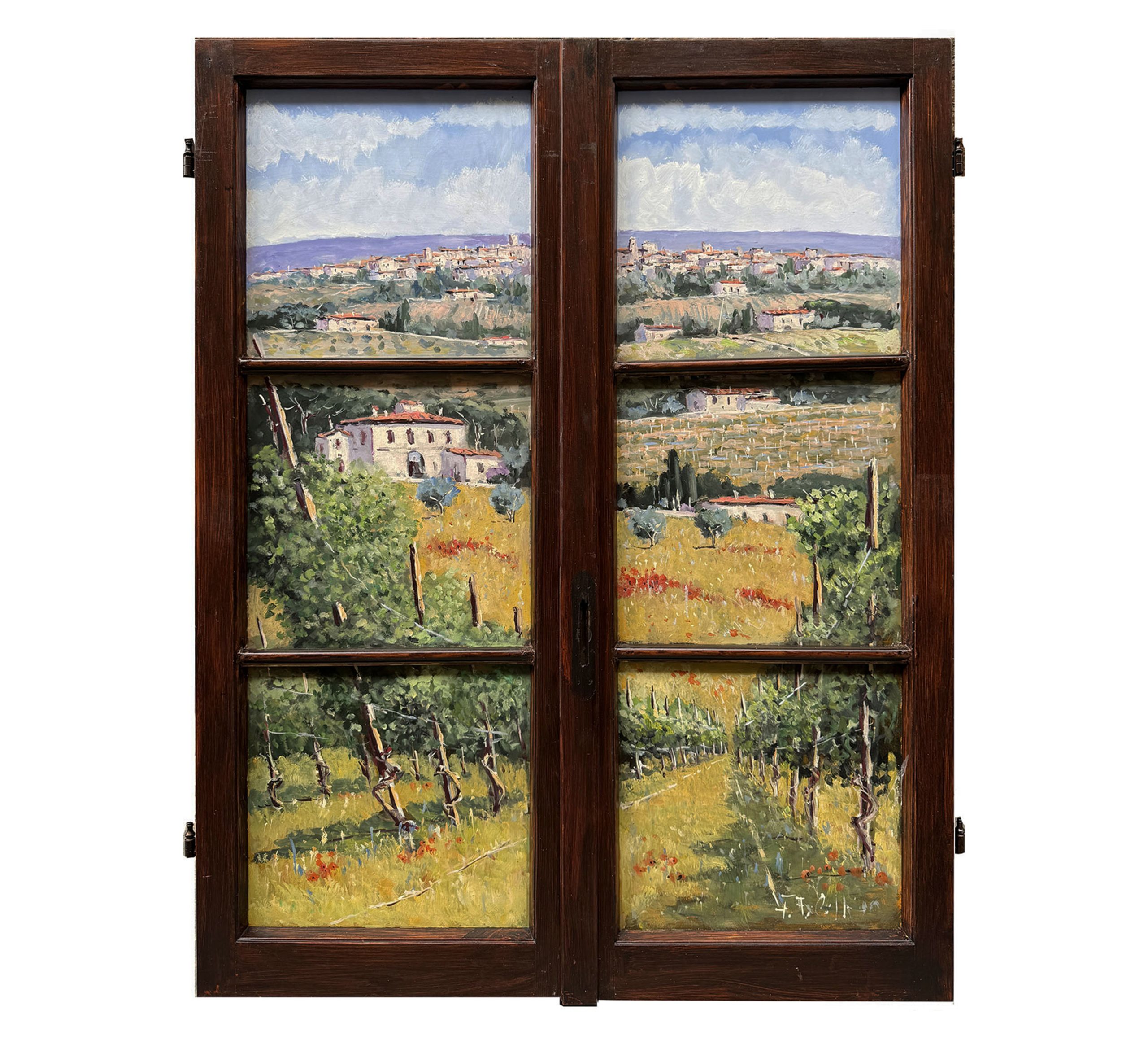 Fabrizio Filippi F1.2425 Toscana cm 40x50 Fabrizio Filippi F1.2512 Il vigneto 134x109