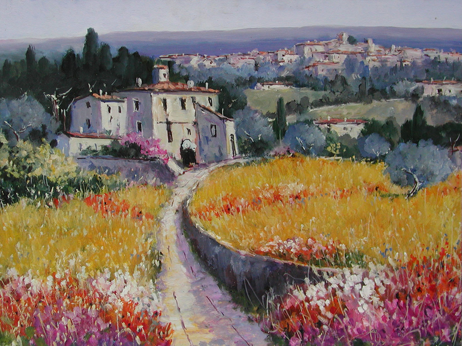 Fabrizio Filippi F1.2514 Lungo la strada cm 60x80