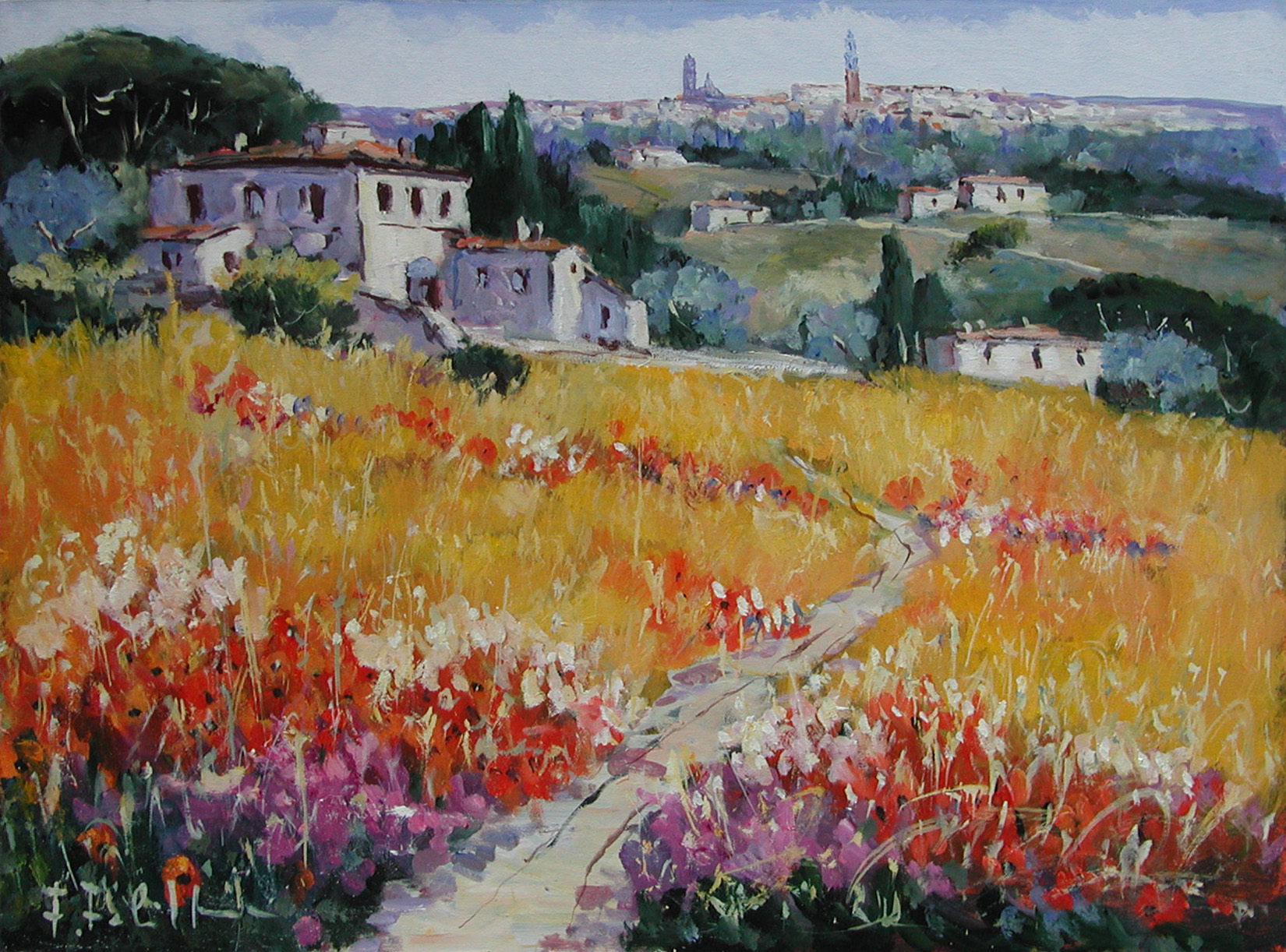 Fabrizio Filippi F1.2436 Profumo di Toscana cm 80x80 Fabrizio Filippi F1.2529 Bella Toscana 60x80