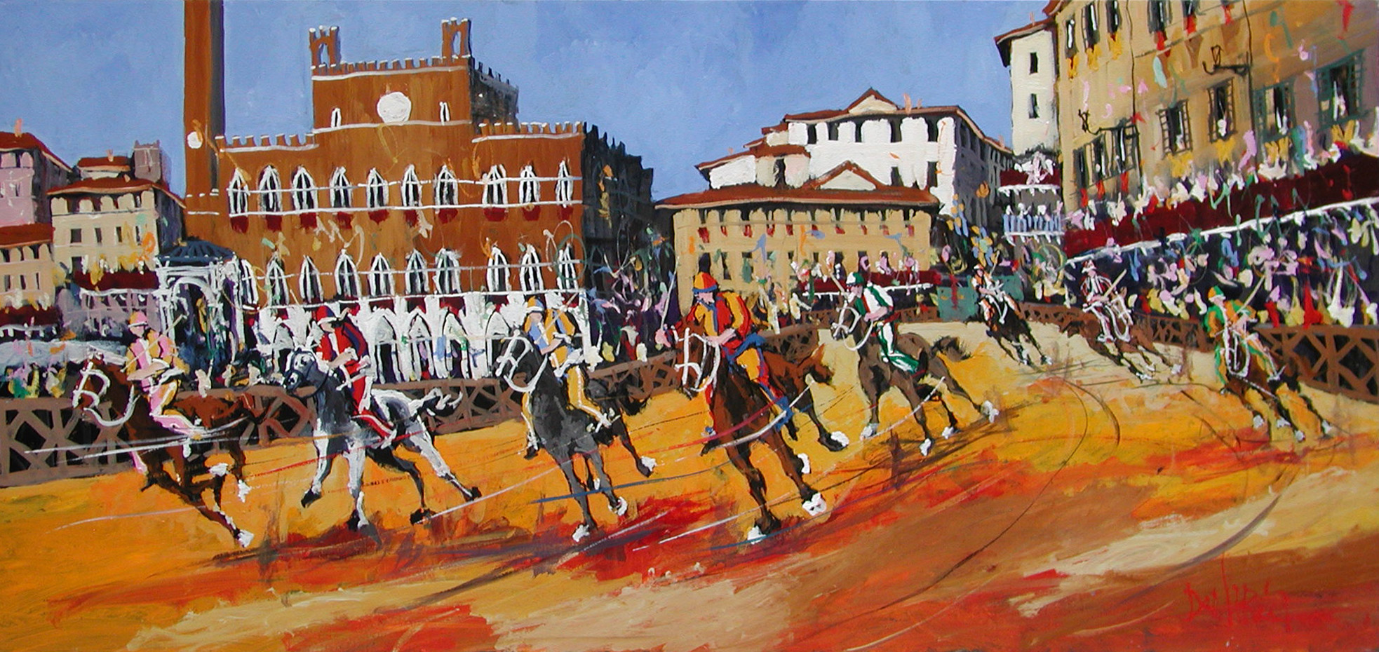 Daniele Ricci R2.2531 Valdimontone in testa cm 70x150 Daniele Ricci R2.2531 Valdimontone in testa cm 70x150
