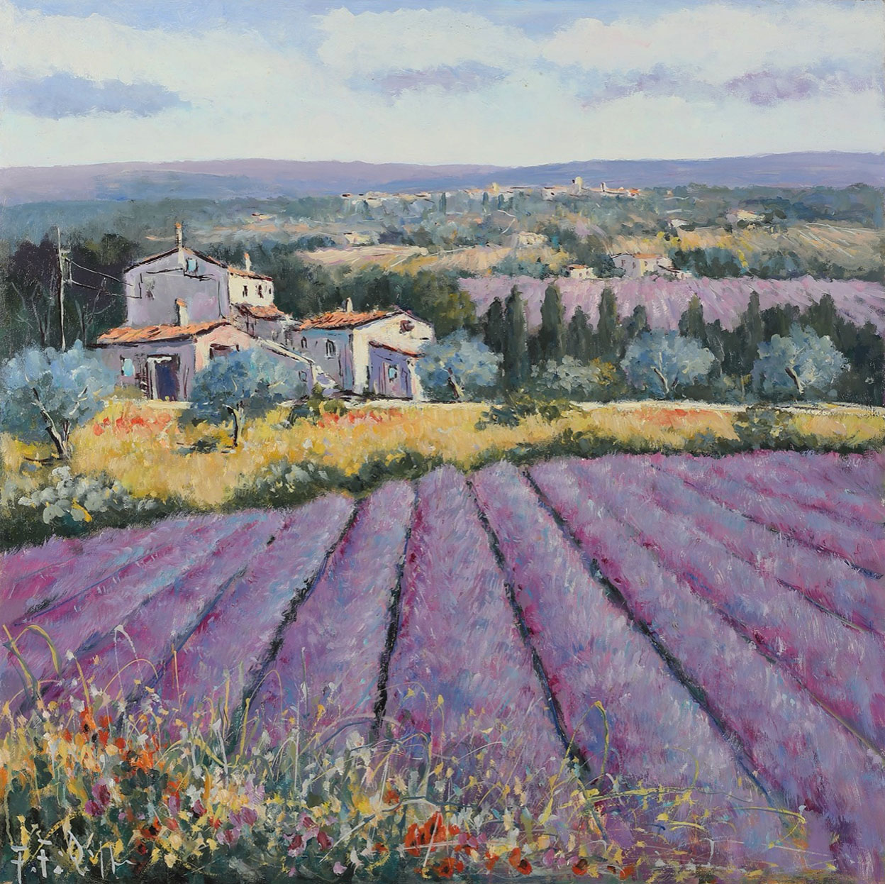 FC.2102 Lavanda 60x60 Fabrizio Filippi FC.2102 Lavanda 60x60