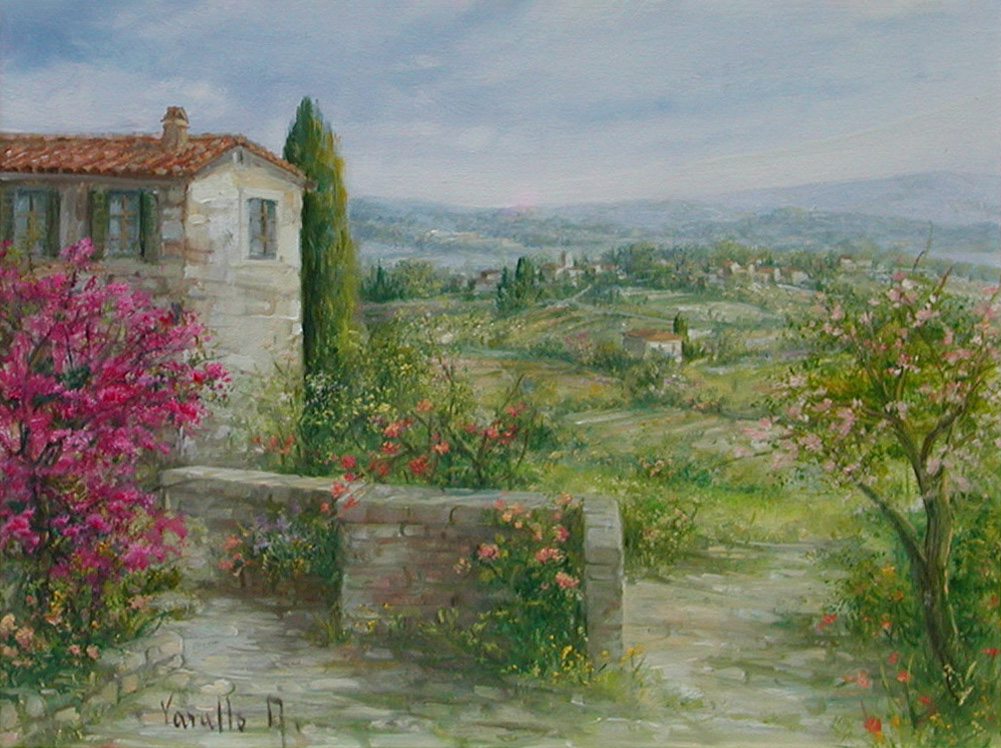 Antonietta Varallo V1.2539 Angolo di campagna Toscana 30x40 Antonietta Varallo V1.2539 Angolo di campagna Toscana 30x40