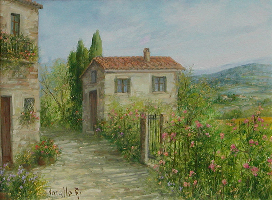 Antonietta Varallo V1.2542 Angolo di campagna Toscana 30x40 Antonietta Varallo V1.2542 Angolo di campagna Toscana 30x40