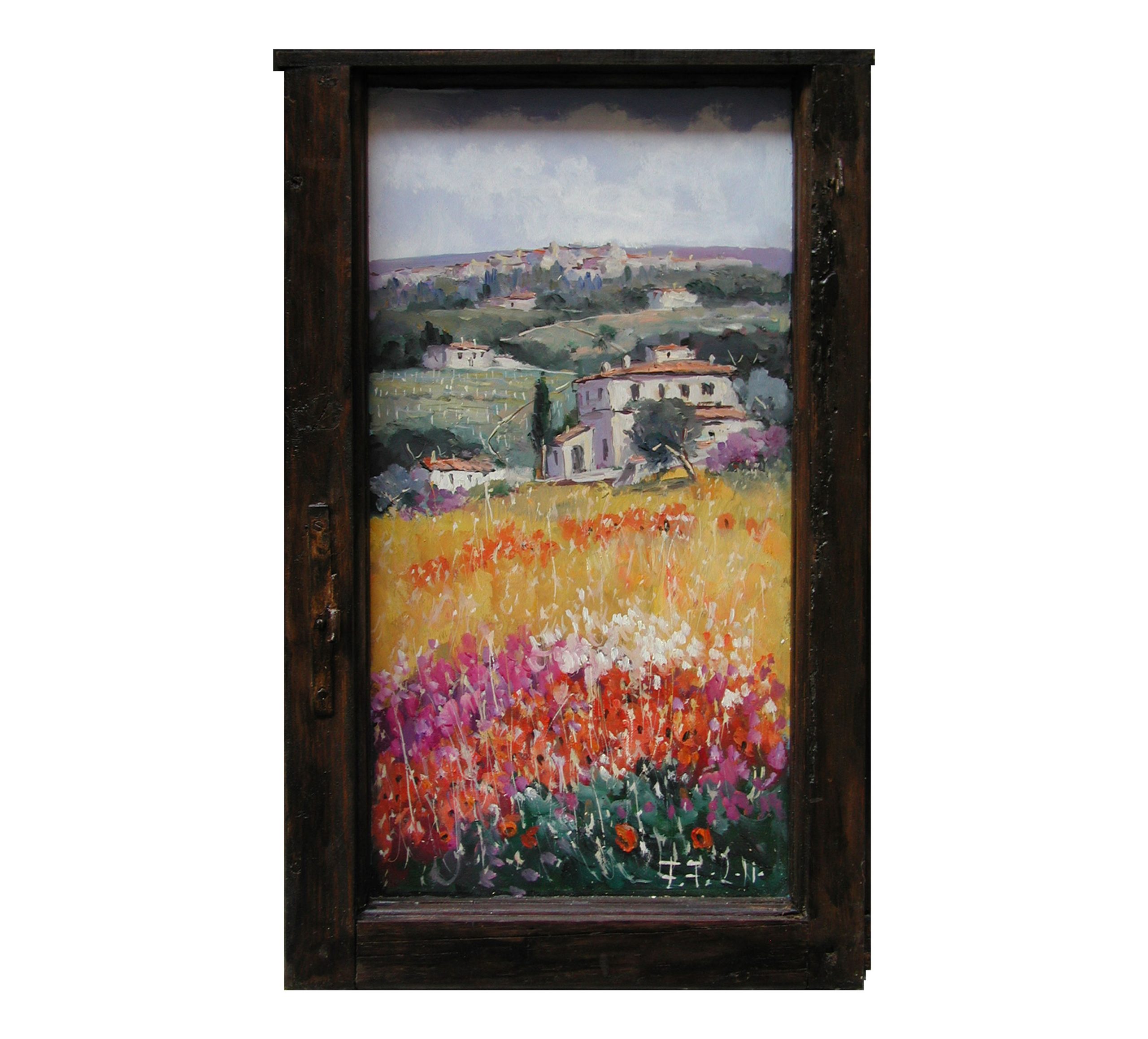 Fabrizio Filippi F1.2557 Campo fiorito 79x50,5