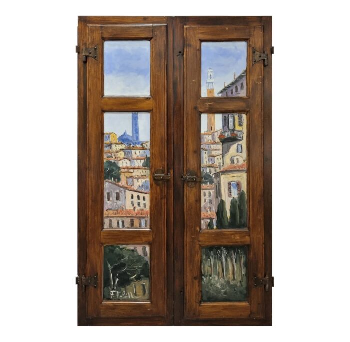 Giardino su Siena