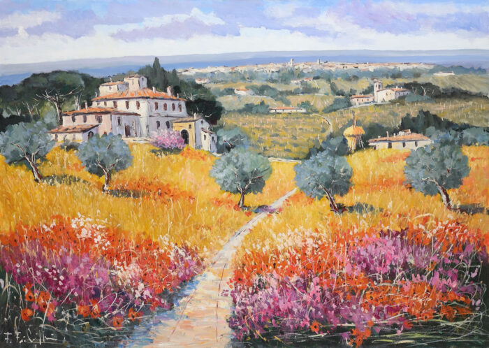Colline fiorite
