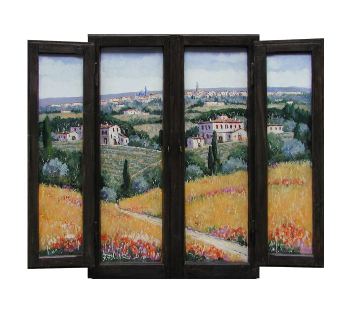 Entrando a Siena