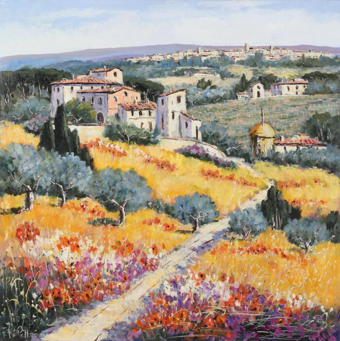 Campagna fiorita